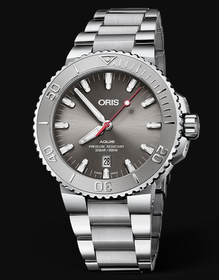 Review Oris Aquis Date Relief 43.5mm 01 733 7730 4153-07 8 24 05PEB Replica Watch